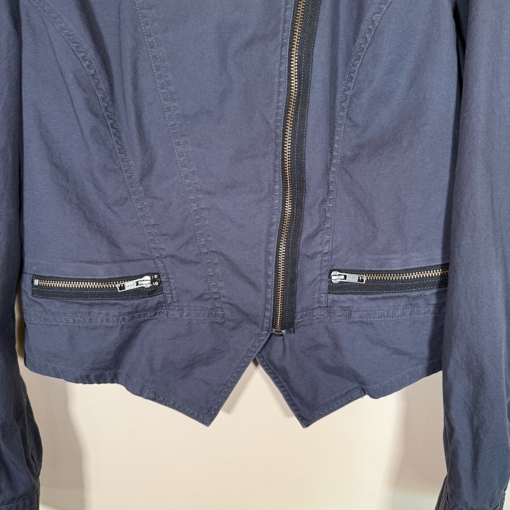 CAbi 3023 Twilight Moto Jacket Charcoal Gray Size Medium - Picture 5 of 9